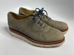 The Office of Angela Scott Mr. Colin Shoes Womens 38 Grey Good Leather Oxford thumbnail 1