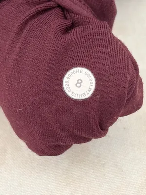 Lululemon Align Super High Rise Short 10", Cassis thumbnail 6