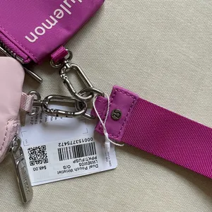 Lululemon Dual Pouch Wristlet - Pow Pink Tone/Flush Pink thumbnail 4