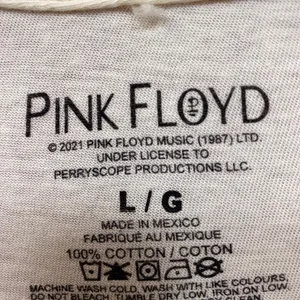 Pink Floyd World Tour 1977 Cream distressed Tshirt size Large thumbnail 4