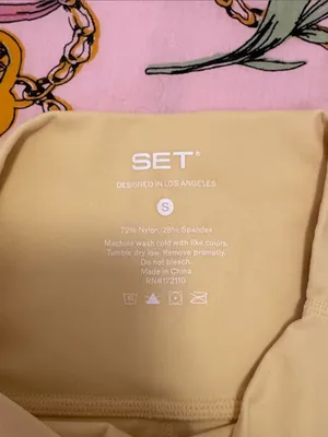 SET Active Breathe 1.0 Pipe Leggings Butter thumbnail 3