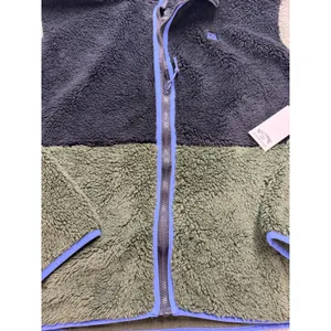Billabong Adventure Division Switchback Zip Fleece Jacket‎ Green Black womens M thumbnail 4