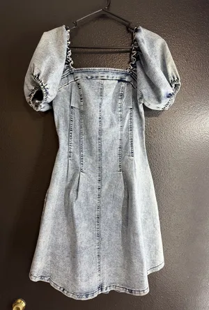 Denim dress Blue thumbnail 1