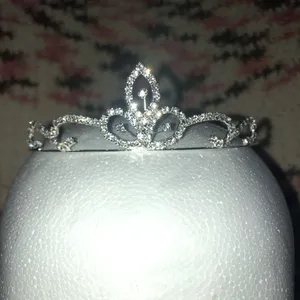 Bridal Hair Piece. Wedding Tiara. Prom Tiara. Pageant Crown. thumbnail 5