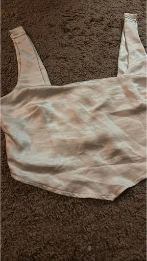 Cropped sayin top Tan thumbnail 2