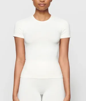SKIMS Seamless Smoothing Tee thumbnail 2
