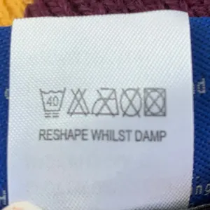 Harry Potter Gryffindor Scarf Costume Halloween Purple Yellow Stripe Lambs Wool thumbnail 8