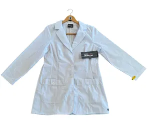 ABC STUDIOS GREY’S ANATOMY TV Clothes large NWT WITH COSTUMES DEPARTMENT TAG white lab coat thumbnail 1