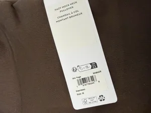 Hazy Mock Alo Yoga Neck Pullover thumbnail 6