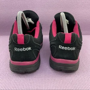 Reebok‎ RB454 Anomar Safety Work Shoes Sneakers Black Pink 6 thumbnail 5