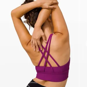 NWOT - Lululemon Energy Bra Long Line Ribbed *Medium Support, B–D Cup - Size 4 thumbnail 3