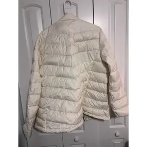 Eddie Bauer Puffer Jacket EB650 White Down Insulated Quilted Gorpcore L thumbnail 9