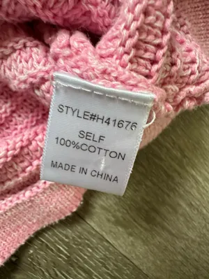 JODIFL Pink Ribbed Knit Button-Front Cardigan thumbnail 8