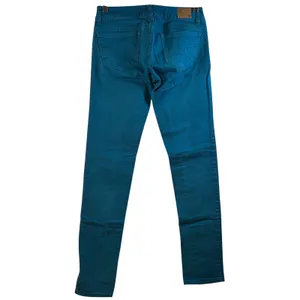 American Eagle Outfitters Skinny Jeans Teal‎ Blue Stretch Women 00 thumbnail 2