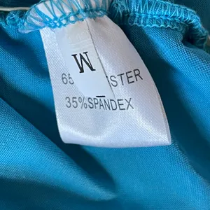 Mundefeis Light Blue Iridescent Shimmering Minidress thumbnail 11