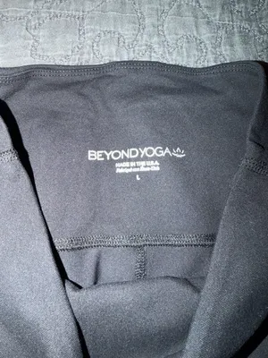 Beyond Yoga Black High-Waist Performance Leggings thumbnail 3