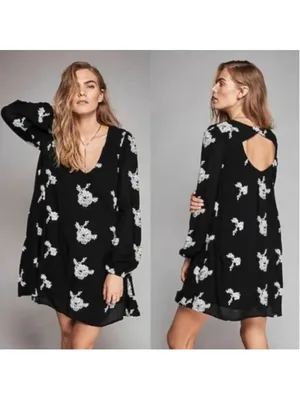 Free People Austin Mini Dress Size L (22” PTP) thumbnail 2