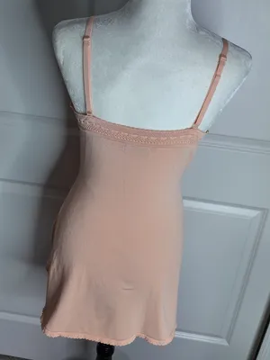 Meshki Knit Mini Dress Peach Size M thumbnail 3