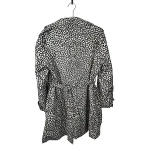 Kate Spade New York Leopard Print Belted Trench Coat Medium thumbnail 3