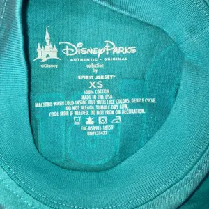 Disney Parks Walt Disney World‎ Spirit Jersey XS Turquoise Purple Long Sleeve thumbnail 7