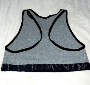 Victoria’s Secret sports bra & shortie set gray & black size M NWOT thumbnail 4