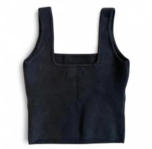 Abercrombie & Fitch Gray Squareneck Tank Top thumbnail 1