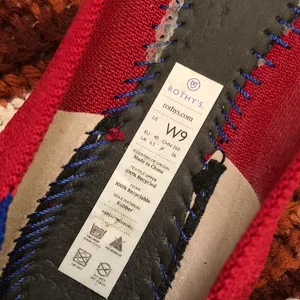 Rothy’s Red Round Toe Ballet Ballerina Flats Shoes Size 9 thumbnail 5