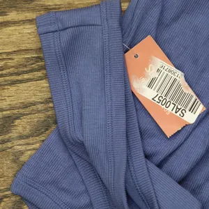 NWT State Of Day Womens Ribbed Sleep Tank Top 100180162WN Nightfall Blue 1X thumbnail 4