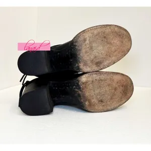 Freebird by Steven Casey Leather Distressed Suede Lace-Up Edgy Short Ankle Boots Booties 8 thumbnail 10