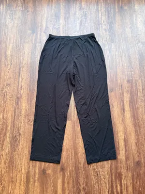 NWT J. Jill Pure Jill Affinity Women’s Black Knit Lounge Pants - Size M Petite thumbnail 2