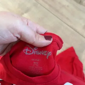 4/$25 Disney Minnie Mouse Red T-shirt “MOM” Sz M thumbnail 3