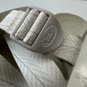 Chaco Z/Cloud Sandals Slides Adjustable Straps Beige Casual‎ Comfort Womens W6 thumbnail 3