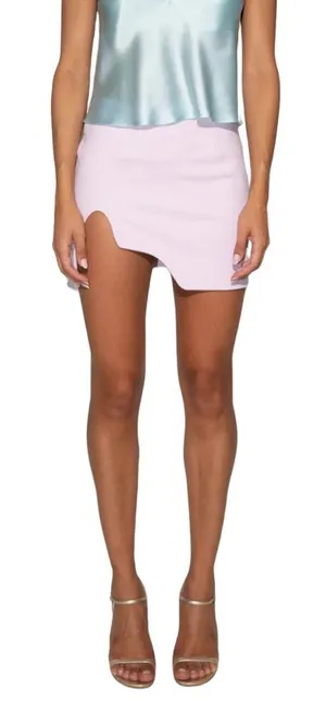 REVOLVE Mother Of All Liza Mini Skirt Lilac Purple Pastel Mini Skirt thumbnail 1