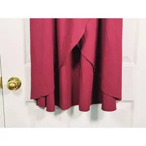 Halara Breezeful High Waisted Convertible Midi Skirt Dress Size Large Burgundy thumbnail 6