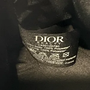 Christian Dior ⚡️ 2024 Black Velvety ‘DIOR’ Monogram Pouch Clutch Bag, NIB thumbnail 5