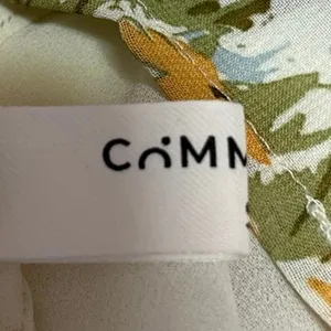 Commense Green Multicolor High Waisted Floral Peasant A Line Midi Skirt Size S thumbnail 5