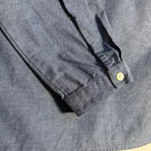 Vineyard Vines Women's‎ Chambray Embroidered V-neck Long Sleeve Top Size S thumbnail 4