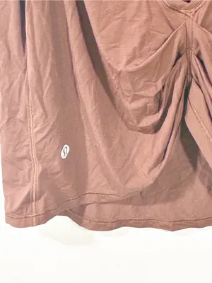 Lululemon Deep Stretch Tank Nulu Spanish Oak Brown Size 12 thumbnail 4