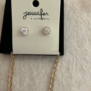 necklace &Earring set Gold thumbnail 2