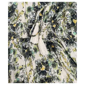 Bohemian Free People Washed Ashore Floral Summer Dress Size‎ XS Rayon thumbnail 8