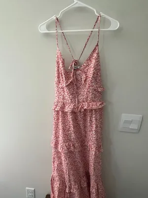 Petal and Pup‎ pink floral dress size 10 thumbnail 4