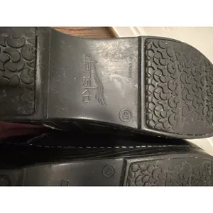 Dansko Professional Clogs Women's Size 40 US Sz 9 Black Oiled Comfort $135 thumbnail 9