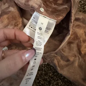 Lululemon Align High-Rise Pant 25" *Shine Sz‎ 10 Diamond Dye Misty NEW thumbnail 7
