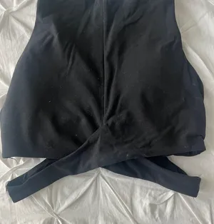 Athleta black workout tank thumbnail 2