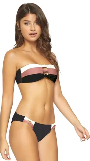 PilyQ Dusty Rose Knot bikini top! thumbnail 1