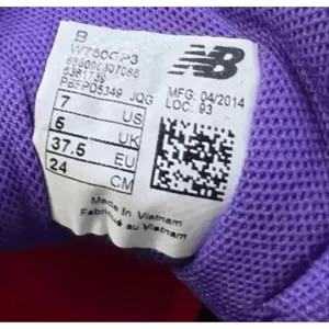 New Balance 750 V3 Sneakers Shoes Gray Purple Trainers Size 7B Women W750GP3 thumbnail 11