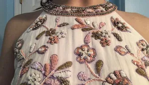 Sherri Hill White Bohemian Prom Dress thumbnail 2