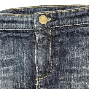 Abercrombie Y2K Low-Rise Mini Jean Skirt Sz‎ 27" Dark Wash Grunge Punk Ruehl 925 thumbnail 7
