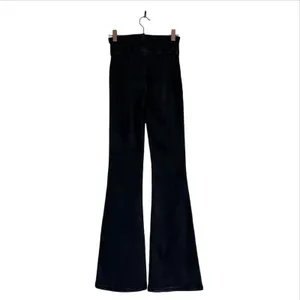 Free People We The Free Jayde Flare Jeans 25 Washed Black High Rise Corset Onyx thumbnail 4