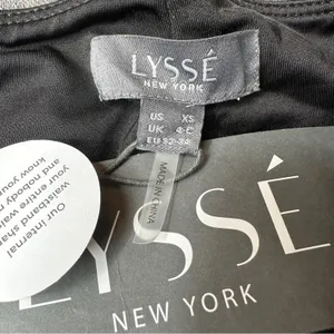 Lysse Women's Kasper Gray & Black Faux Leather Side Legging Pants Sz‎ XS NEW thumbnail 8